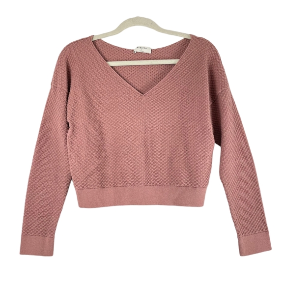 Babaton Cotton & Cashmere Lita Cropped Sweater - Picture 4 of 12